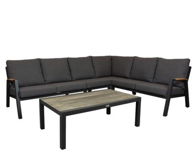 Qopps Ymabo loungehoek met Devis koffietafel