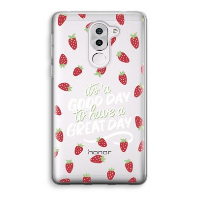 Don't forget to have a great day: Honor 6X Transparant Hoesje