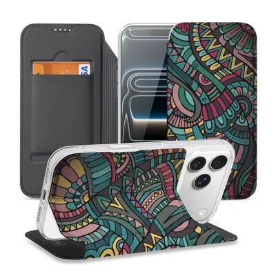 Apple iPhone 17 Pro Max | Flip Style Cover | Aztec