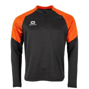 Stanno 408038K Bolt Quarter Zip Top Kids - Black-Orange - 116