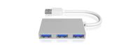 ICY BOX IB-HUB1402 USB 3.2 Gen 1 (3.1 Gen 1) Type-A 5000 Mbit/s Zilver - thumbnail