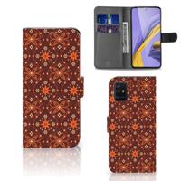 Samsung Galaxy A51 | Telefoon Hoesje | Batik Brown