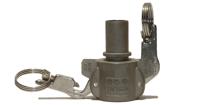 Camlock Saflock CC RVS met gladde TW tule 2-1/2" - thumbnail