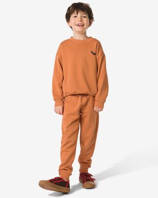 HEMA Kinderbroek sweatstof bruin (bruin)