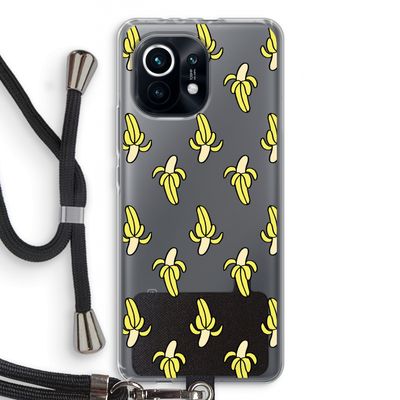 Bananas: Xiaomi Mi 11 Transparant Hoesje met koord