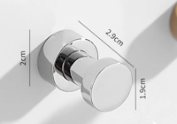 HookLine Moderne Chroom Wandhaken