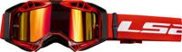 LS2 "aura pro" crossbril glasses aura pro black/red