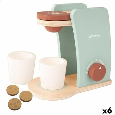 Speelgoed koffiezetapparaat Woomax 6 Onderdelen (6 Stuks)