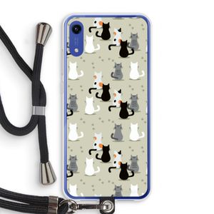 Katten: Honor Play 8A Transparant Hoesje met koord