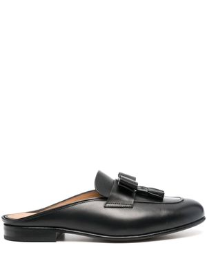 Ferragamo mules Onofria en cuir - Noir