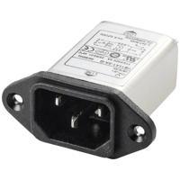 TRU COMPONENTS TC-10101444 Netfilter Met IEC-connector 250 V/AC 3 A 1.8 mH 1 stuk(s) - thumbnail