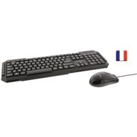 König CSKMCU100 USB Toetsenbord & Optische Muis Zwart