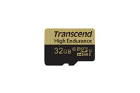 Transcend High Endurance microSDHC-kaart 32 GB Class 10 Incl. SD-adapter