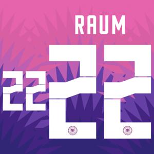 Raum 22 (Officiële Duitsland Away Bedrukking 2024-2025)