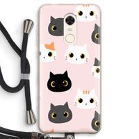 Katten: Xiaomi Redmi 5 Transparant Hoesje met koord