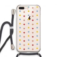 Bollen: iPhone 7 PLUS Transparant Hoesje met koord