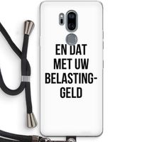 Belastinggeld: LG G7 Thinq Transparant Hoesje met koord