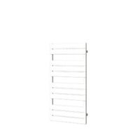 Designradiator BWS Genuo met Middenaansluiting 112 x 55 cm 558 Watt Black Graphite