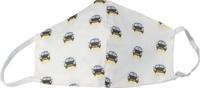 Wasbaar mondmasker, cars motief, maat: kinderen, pak van 5 stuks