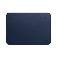 Apple origineel Leather Sleeve MacBook Pro 13 inch (2016 - 2022) Midnight Blue - MRQL2ZM/A - thumbnail