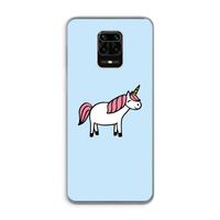 Eenhoorn: Xiaomi Redmi Note 9 Pro Transparant Hoesje