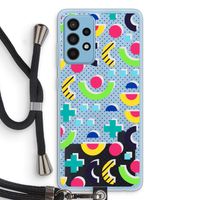 8-bit N°1: Samsung Galaxy A52 Transparant Hoesje met koord
