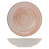 Cosy & Trendy Diepe Borden Sintra Terracotta ø 21 cm - 4 Stuks