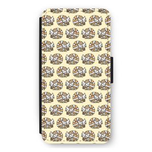 Slapende poes: iPhone 11 Flip Hoesje