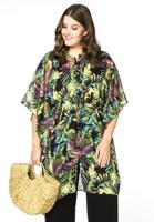 Yoek Tunic square LUCY | Groen | Maat 58/60