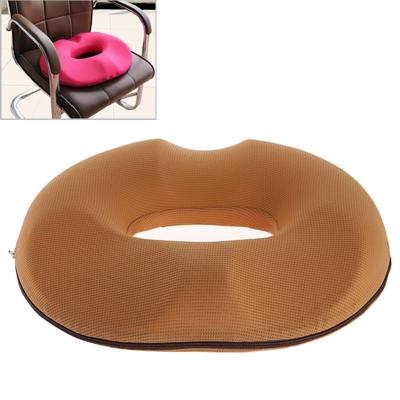 Office verdikking mesh hip anti-aambeien kussen grootte: 45x41x7cm (koffie)