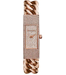 Horlogeband (Band + Kastcombinatie) Michael Kors MK3307 Staal Rosé 16mm