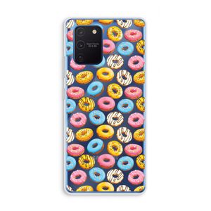 Pink donuts: Samsung Galaxy Note 10 Lite Transparant Hoesje