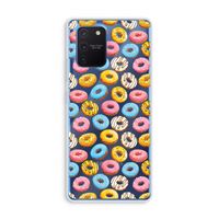 Pink donuts: Samsung Galaxy Note 10 Lite Transparant Hoesje