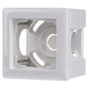 106103  - Surface mounted housing 1-gang white 106103