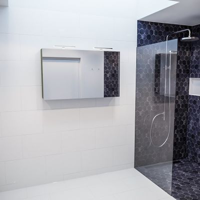Spiegelkast Vico Cube | 120x70 cm | 2 Deuren | Zonder verlichting | Groen mat