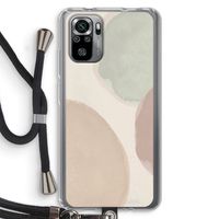 Geo #8: Xiaomi Redmi Note 10S Transparant Hoesje met koord