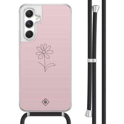Samsung Galaxy A54 hoesje met koord - Madeliefje