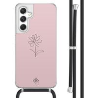 Samsung Galaxy A54 hoesje met koord - Madeliefje