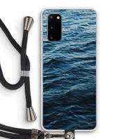Oceaan: Samsung Galaxy S20 Transparant Hoesje met koord - thumbnail