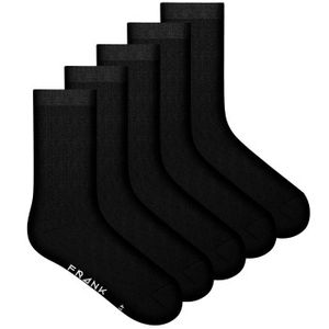 Frank Dandy 5 stuks Bamboo Solid Crew Socks