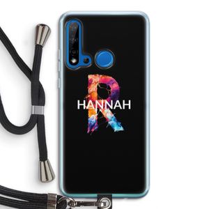 Abstract Spectrum: Huawei P20 Lite (2019) Transparant Hoesje met koord