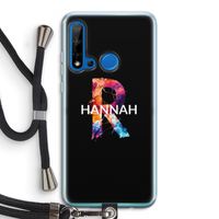 Abstract Spectrum: Huawei P20 Lite (2019) Transparant Hoesje met koord