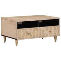 Salontafel 80x54x40 cm massief mangohout