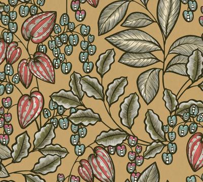 Architects Paper Floral Impression - Geel - Bloemrijk - 377544