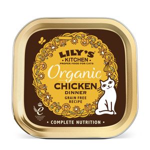 Lily's kitchen cat organic chicken pate (19X85 GR)