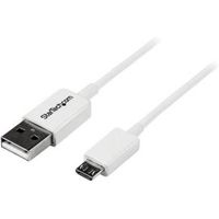 StarTech.com 2 m witte micro USB-kabel A naar micro B