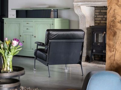 Kersenhout TV lift dressoir groen