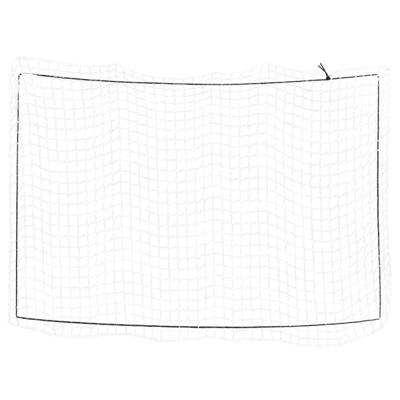 VidaXL Aanhangwagennet elastisch touw 2,2x1,5 m polypropeen wit