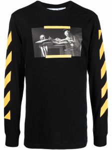 Off-White sweat à imprimé Caravaggio - Noir