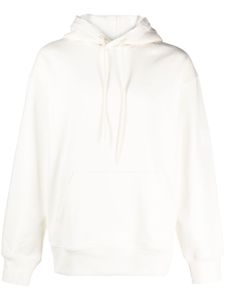 Y-3 hoodie à liens de resserrage - Blanc